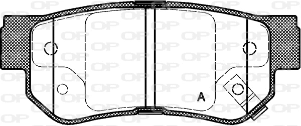 Brake Pad Set, disc brake (BPA0746.02)