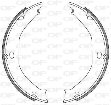 Brake Shoe Set (BSA2183.00)