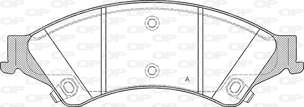 Brake Pad Set, disc brake (BPA1524.02)