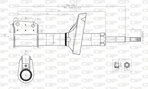 Shock Absorber (SAB8074.31)