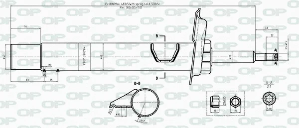 Shock Absorber (SAB8437.31)
