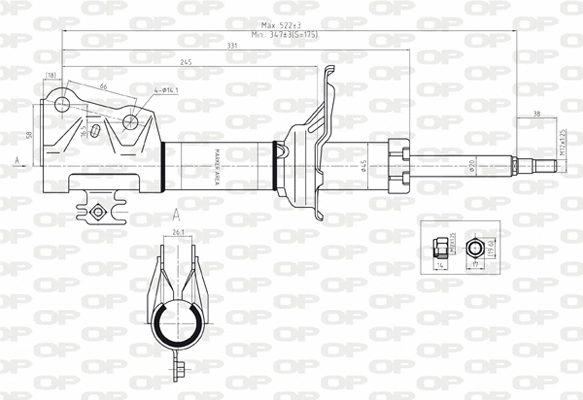 Shock Absorber (SAB8077.31)