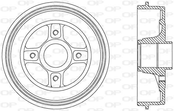 Brake Drum (BAD9068.30)