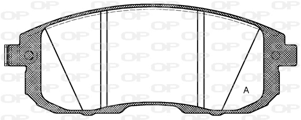 Brake Pad Set, disc brake (BPA0293.14)