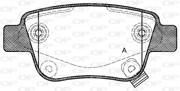 Brake Pad Set, disc brake (BPA1047.02)