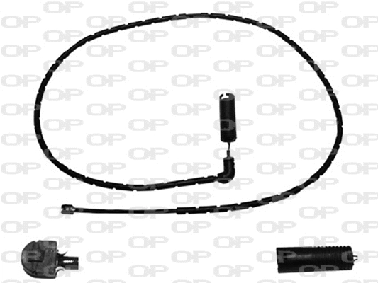 Warning Contact, brake pad wear (AK3110.00)