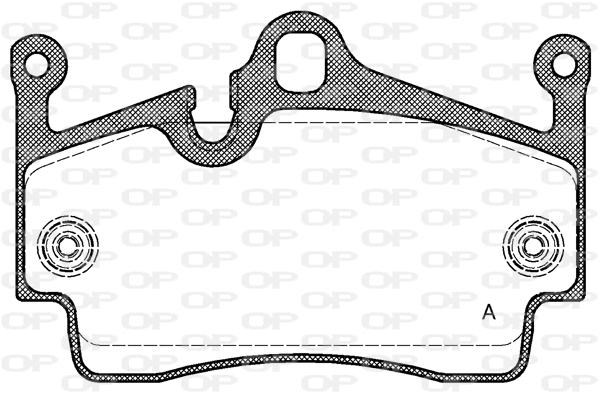 Brake Pad Set, disc brake (BPA1191.00)