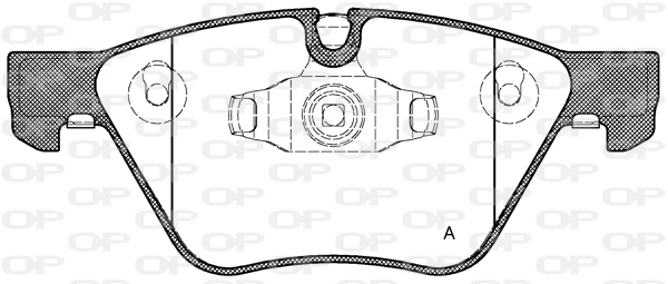 Brake Pad Set, disc brake (BPA1052.10)