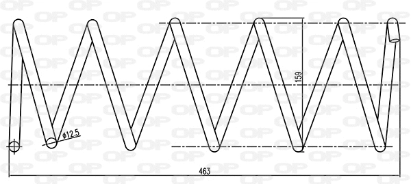 Suspension Spring (CSR9191.00)