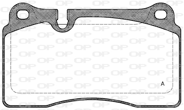 Brake Pad Set, disc brake (BPA1200.00)