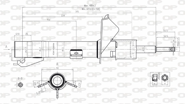 Shock Absorber (SAB8150.31)
