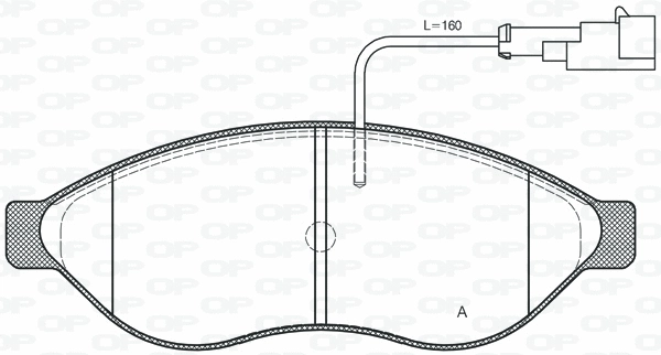 Brake Pad Set, disc brake (BPA1237.11)