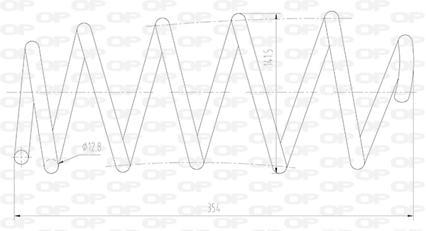 Suspension Spring (CSR9015.00)