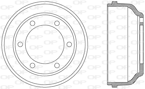 Brake Drum (BAD9057.10)