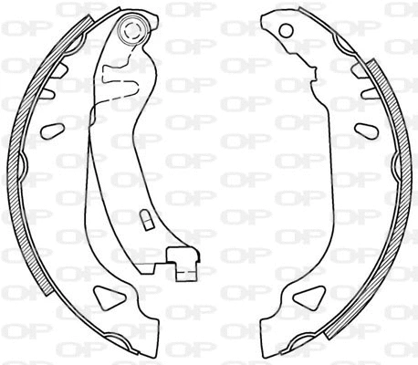 Brake Shoe Set (BSA2094.00)