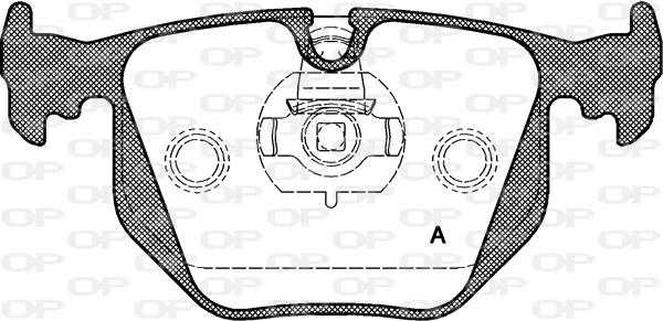 Brake Pad Set, disc brake (BPA0381.30)