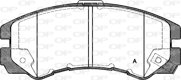 Brake Pad Set, disc brake (BPA0425.22)