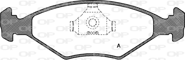 Brake Pad Set, disc brake (BPA0281.00)