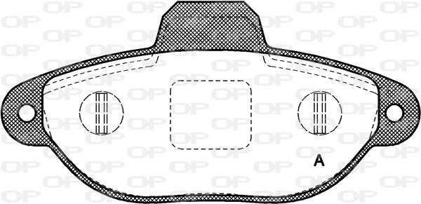 Brake Pad Set, disc brake (BPA0414.20)