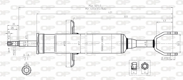 Shock Absorber (SAB8056.31)