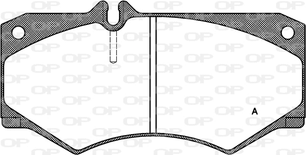 Brake Pad Set, disc brake (BPA0047.30)
