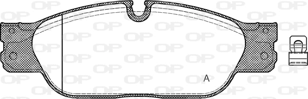 Brake Pad Set, disc brake (BPA0731.20)
