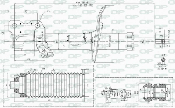 Shock Absorber (SAB8446.31)