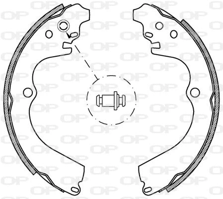 Brake Shoe Set (BSA2177.00)