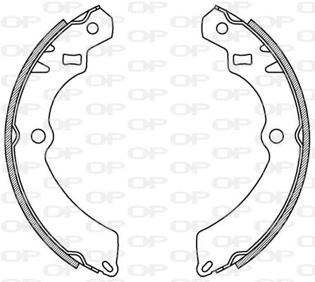 Brake Shoe Set (BSA2109.00)