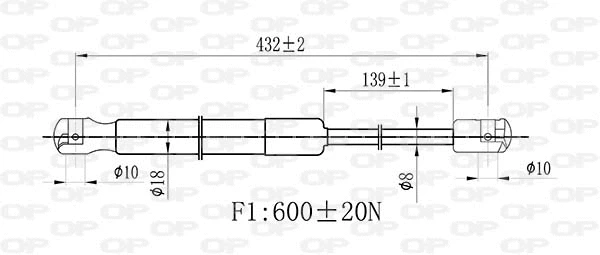 Gas Spring, boot/cargo area