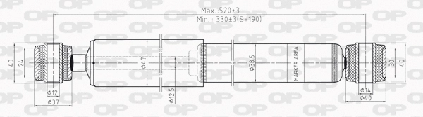 Shock Absorber (SAB8198.32)