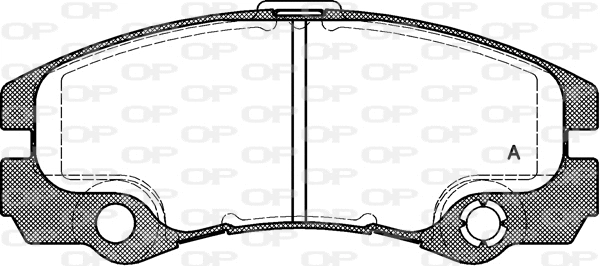 Brake Pad Set, disc brake (BPA0425.32)