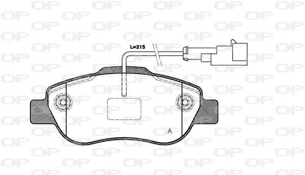Brake Pad Set, disc brake (BPA1100.21)