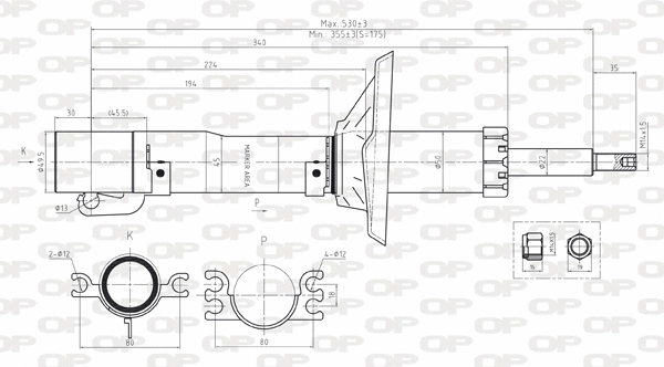 Shock Absorber (SAB8118.11)