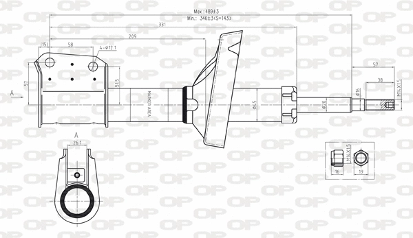 Shock Absorber (SAB8069.11)