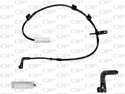 Warning Contact, brake pad wear (AK3130.00)