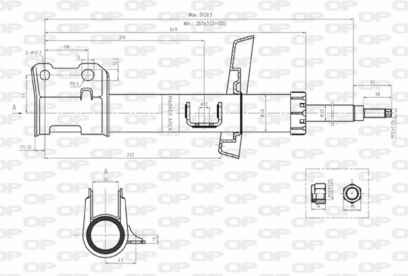 Shock Absorber (SAB8123.31)
