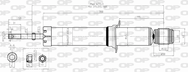 Shock Absorber (SAB8336.32)