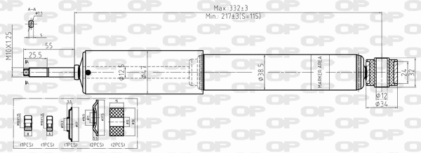 Shock Absorber (SAB8349.11)