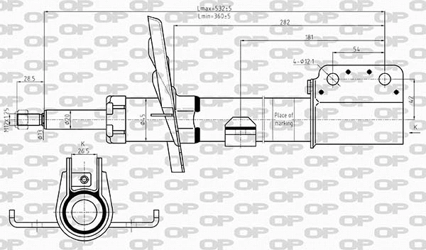 Shock Absorber (SAB8603.31)
