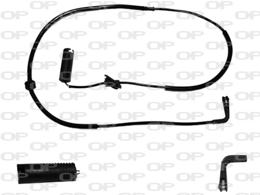Warning Contact, brake pad wear (AK3080.00)