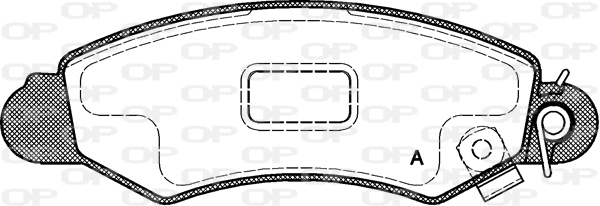 Brake Pad Set, disc brake (BPA0702.02)
