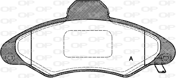 Brake Pad Set, disc brake (BPA0331.04)