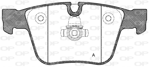 Brake Pad Set, disc brake (BPA1216.00)
