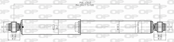 Shock Absorber (SAB8332.32)