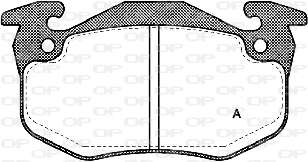 Brake Pad Set, disc brake (BPA0144.80)