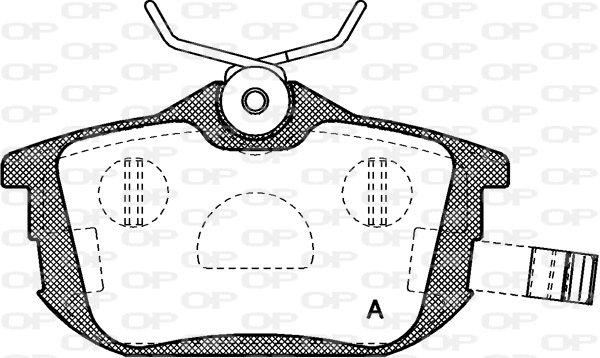 Brake Pad Set, disc brake (BPA0605.02)