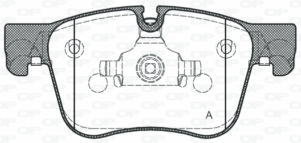 Brake Pad Set, disc brake (BPA1560.10)