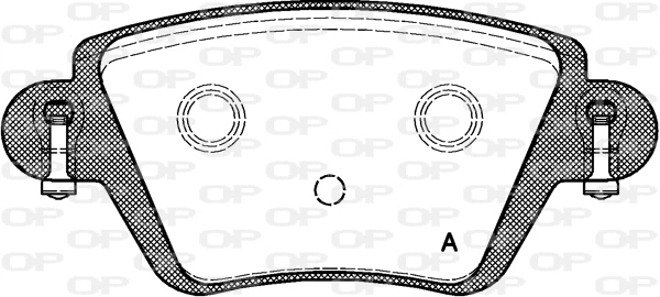 Brake Pad Set, disc brake (BPA0777.10)