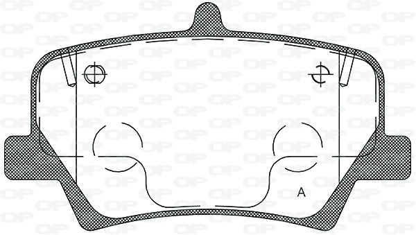 Brake Pad Set, disc brake (BPA1819.00)
